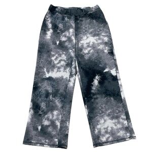 LOGO Lounge Pants Women's Small Grey Tie Dye Sweatpants